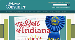 Desktop Screenshot of electricconsumer.org