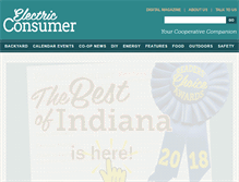 Tablet Screenshot of electricconsumer.org